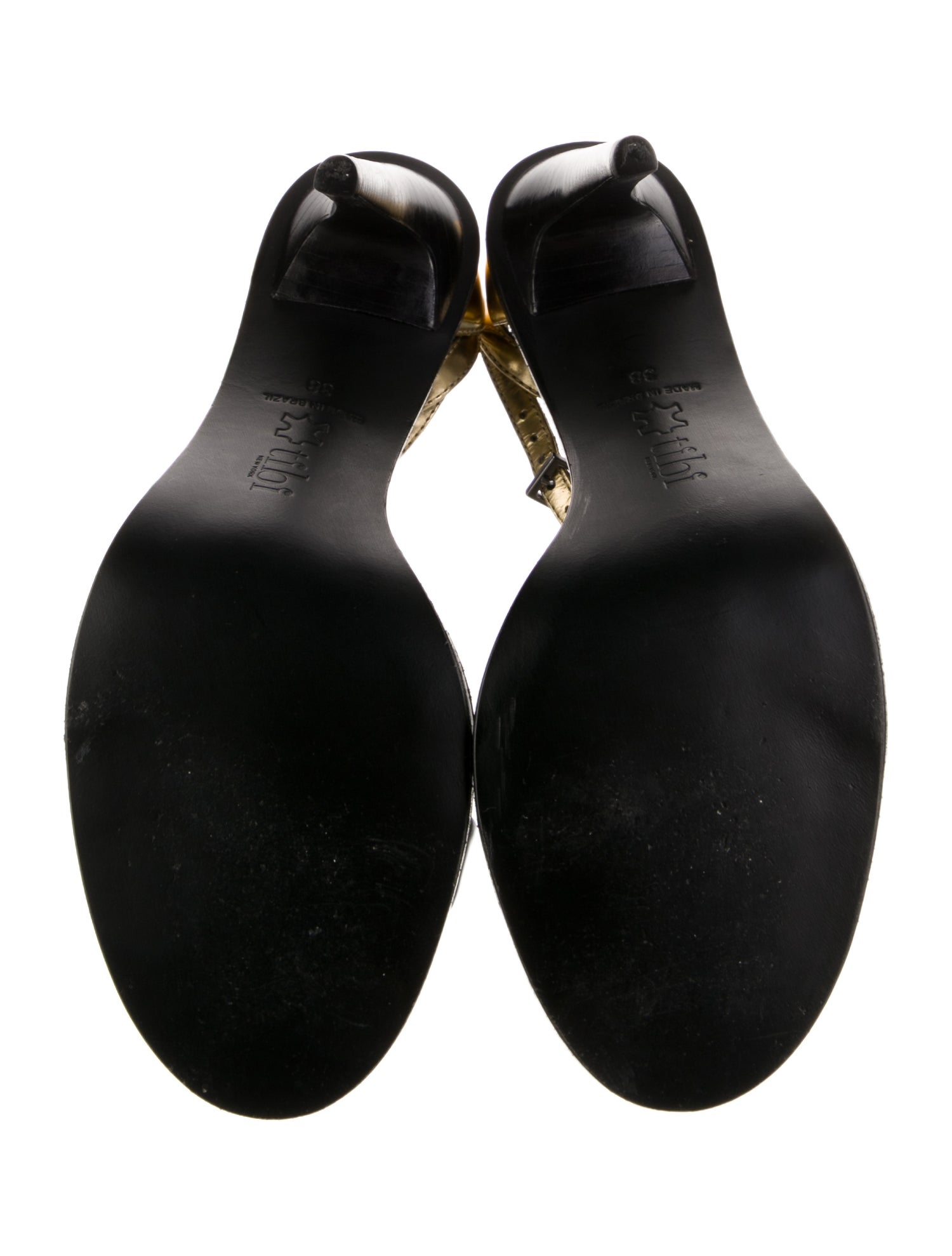 Tibi Leather Sandals